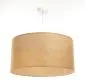 Lampa wisząca NATURAL BEIGE 50 beżowa do salonu | MIRAT.