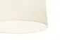 Lampa wisząca NATURAL CREAM 40 kremowa tkanina walec | MIRAT.