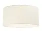 Lampa wisząca NATURAL CREAM 40 kremowa tkanina walec | MIRAT.