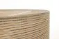 Lampa wisząca NATURAL BAMBOO 50 beżowa tkanina w stylu boho | MIRAT.