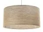 Lampa wisząca NATURAL BAMBOO 40 beżowa płócienna imitująca bambus | MIRAT.