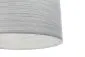 Lampa wisząca NATURAL SILVER 40 jasnoszara minimalistyczna walec | MIRAT.
