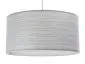 Lampa wisząca NATURAL SILVER 40 jasnoszara minimalistyczna walec | MIRAT.