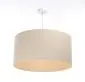 Lampa wisząca BOHO LEN 50 kremowa walec w stylu boho | MIRAT.