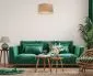 Lampa wisząca BOHO JUTA 30 beżowa minimalistyczna w stylu boho | MIRAT.