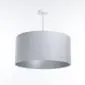 Lampa wisząca MODERN 40 szara/srebrna w kształcie walca I sklep meblowy MIRAT.