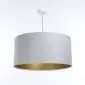 Lampa wisząca MODERN 70 szara/złota duża nad stół I sklep meblowy MIRAT.