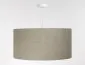 Lampa wisząca LEN LIGHT 210-50 ciemno beżowa lniana I sklep meblowy MIRAT.
