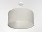 Lampa wisząca LEN LIGHT 211-70 kremowa ręcznie wykonana I sklep meblowy MIRAT.