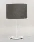 Lampa stołowa ERUTAN III szara na metalowej podstawie I sklep meblowy MIRAT.