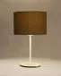 Lampa stołowa ERUTAN III szara na metalowej podstawie I sklep meblowy MIRAT.