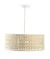 Lampa wisząca BOHO 40 rattan naturalny do kuchni polskiej produkcji | MIRAT.