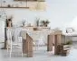 Lampa wisząca BOHO 50 rattan naturalny w stylu natural ręcznie robiona | MIRAT.
