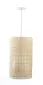 Lampa wisząca BOHO SLIM rattan naturalny minimalistyczna ręcznie robiona | MIRAT.