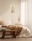 Lampa wisząca BOHO SLIM rattan naturalny minimalistyczna ręcznie robiona | MIRAT.