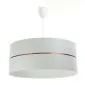 Lampa wisząca SIMPLY GLAMOUR 40 biała symetryczna nowoczesna | MIRAT. w stylu  kolekcja