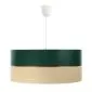 Lampa wisząca SIMPLY GLAMOUR 30 zielona/kremowa w stylu glamour | MIRAT. w stylu kolekcja