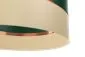 Lampa wisząca SIMPLY GLAMOUR 30 zielona/kremowa w stylu glamour | MIRAT. w stylu kolekcja
