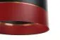 Lampa wisząca SIMPLY GLAMOUR 30 czerwona/czarna elegancka | MIRAT.