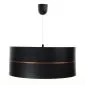 Lampa wisząca SIMPLY GLAMOUR 50 czarna do salonu | MIRAT.