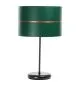 Lampa stołowa SIMPLY GLAMOUR zielona do sypialni nocna | MIRAT.