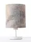 Lampa stołowa MIX-C-W 01 wielokolorowa/miedziana na metalowej podstawie | MIRAT. w stylu kolekcja