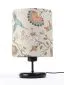 Lampa stołowa ORIENT-C-B wielokolorowa/miedziana z włącznikiem nożnym | MIRAT. w stylu  kolekcja