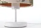 Lampa stołowa ORIENT-C-W wielokolorowa/miedziana mała do sypialni | MIRAT. w stylu  kolekcja