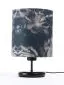 Lampa stołowa MIST-C-B granatowa/grafitowa do sypialni | MIRAT. w stylu  kolekcja