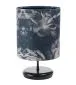 Lampa stołowa MIST-C-B granatowa/grafitowa do sypialni | MIRAT. w stylu  kolekcja