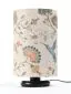 Lampa stołowa ORIENT-D-B wielokolorowa/miedziana abażur w kształcie tuby | MIRAT. w stylu kolekcja