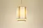 Lampa wisząca DUO LAMI LINE 25 kremowa/beżowa do salonu I sklep meblowy MIRAT.