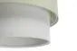 Lampa wisząca DUO LAMI LINE 25 zielona/kremowa minimalistyczna I sklep meblowy MIRAT.