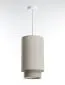 Lampa wisząca DUO LAMI LINE 20 kremowa/beżowa tuba I sklep meblowy MIRAT.