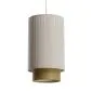 Lampa wisząca DUO LAMI LINE 20 kremowa/brązowa w stylu boho I sklep meblowy MIRAT.