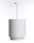 Lampa wisząca DUO LAMI LINE 30 biała elegancka I sklep meblowy MIRAT.