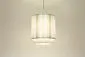 Lampa wisząca DUO LAMI LINE 30 biała elegancka I sklep meblowy MIRAT.