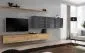 Meblościanka SWITCH VII na wysoki połysk nowoczesna | MIRAT. w stylu  kolekcja SWITCH