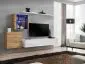 Meblościanka SWITCH XV wisząca z podświetleniem LED | MIRAT. w stylu  kolekcja SWITCH