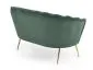 Sofa AMORINITO XL ciemno zielona w stylu glamour | MIRAT. styl GLAMOUR, PASTELE