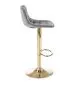 Hoker H-120 VELVET szary/złoty w stylu glamour I sklep meblowy MIRAT. styl GLAMOUR