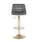 Hoker H-120 VELVET szary/złoty w stylu glamour I sklep meblowy MIRAT. styl GLAMOUR