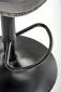 Hoker H-117 VELVET szary zdobiony nitami I sklep meblowy MIRAT. styl GLAMOUR