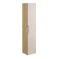 Szafka łazienkowa OCEAN BEIGE 80-01-1D 35cm dąb olejowany/beżowa wiszący słupek I sklep meblowy MIRAT. styl GLAMOUR