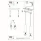 Lampa wisząca LAGOS 2 czarny | sklep MIRAT  kolekcja lagos