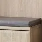 Szafka na buty z siedziskiem ARMARIO dąb sonoma dwudrzwiowa I sklep meblowy MIRAT. kolekcja ARMARIO