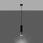 Lampa wisząca LOOPEZ 1 czarny/chrom | sklep MIRAT  kolekcja loopez