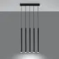 Lampa wisząca PASTELO 5 czarna | sklep MIRAT  kolekcja pastelo