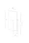 Plafon LAPPO wenge | sklep MIRAT kolekcja lappo
