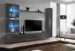 Meblościanka SWITCH XVIII wisząca nowoczesna na wysoki połysk | MIRAT. w stylu  kolekcja SWITCH
